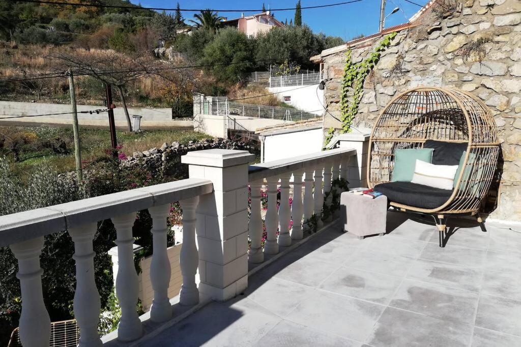 Maison De Village De Caractere Nébian Buitenkant foto
